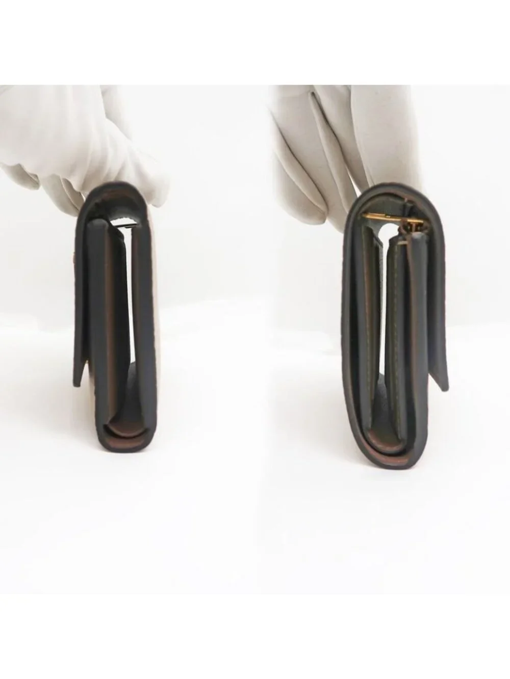 Louis Vuitton Trifold Wallet Portefeuille Capucines Compact - Picture 3 of 10